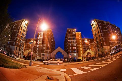 HU Buildings by Night